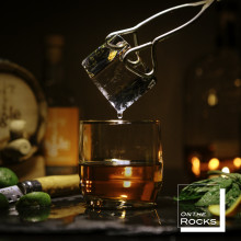 OnTheRocks: Make Crystal Clear Ice Cubes, Spheres, & Diamonds