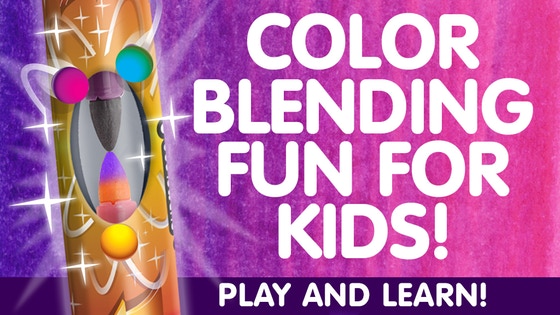 Chameleon Color Blending Fun For Kids!