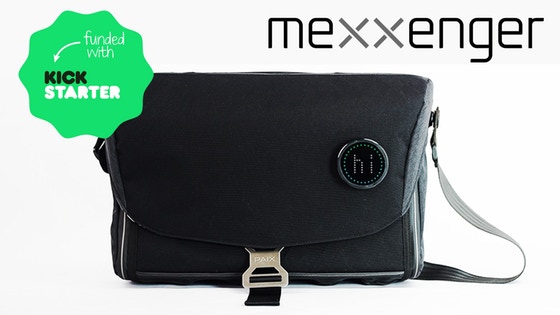Mexxenger - high tech, modular messenger bag