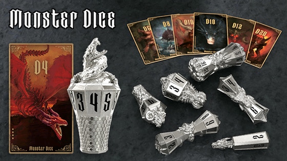 Monster Dice: The Exquisite Collection Metal Crafts