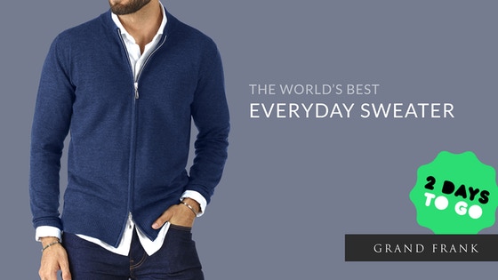 The World’s Best Everyday Sweater | By Grand Frank