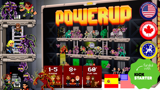 POWERUP the 16bit Board Game