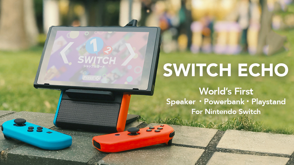 SwitchEcho: A Powerful Nintendo Switch Speaker Battery Stand