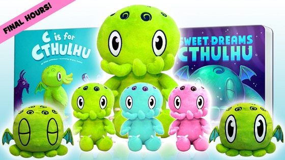 C is for Cthulhu Plushapalooza: New Baby Cthulhu Plush Toys