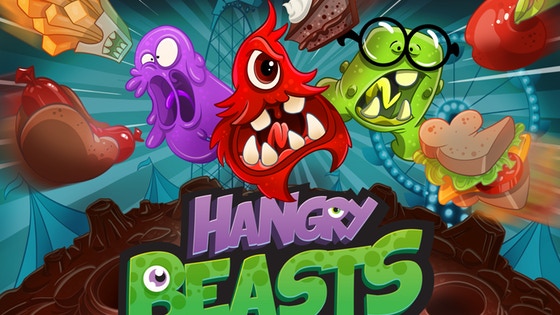 Hangry Beasts! Earth's First Augmented Reality Food Fight