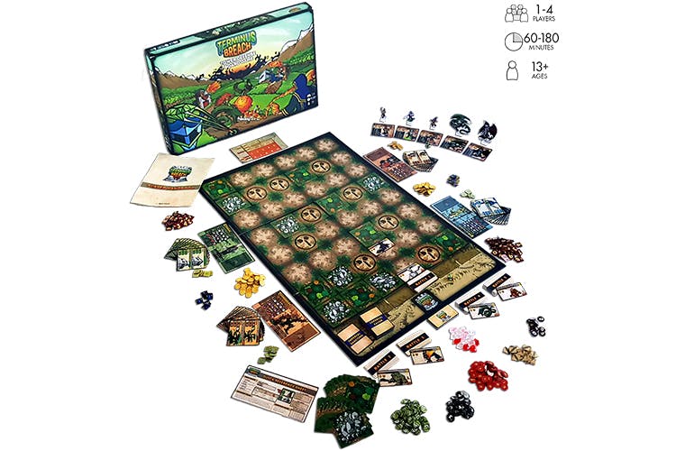 Terminus Breach Tower Defense Board Game Crowd Ox
