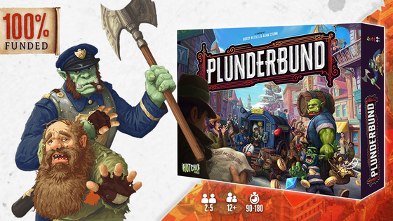 PLUNDERBUND, the Back Alley Business Board Game