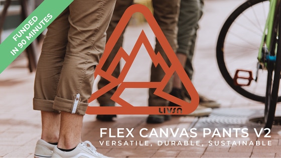 Flex Canvas Pants V2 - Versatile, durable, sustainable