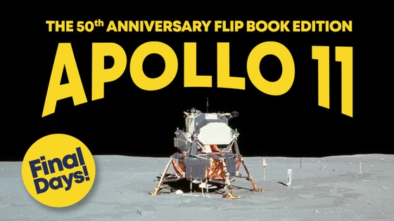 Apollo 11 - An Epic Moon Landing Flip Book Edition