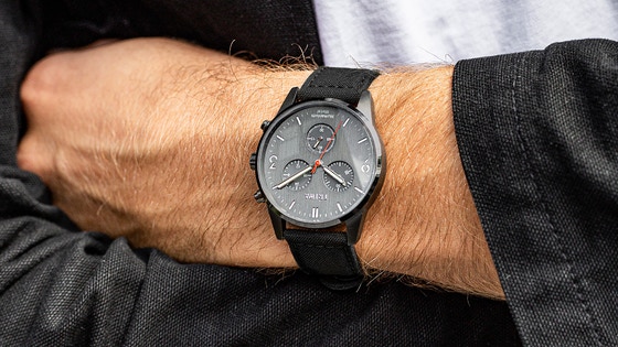 TRIWA TIME FOR PEACE II Watch made from Illegal Firearms