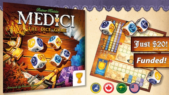 Medici: The Dice Game - Knizia's Medici Family Expands!