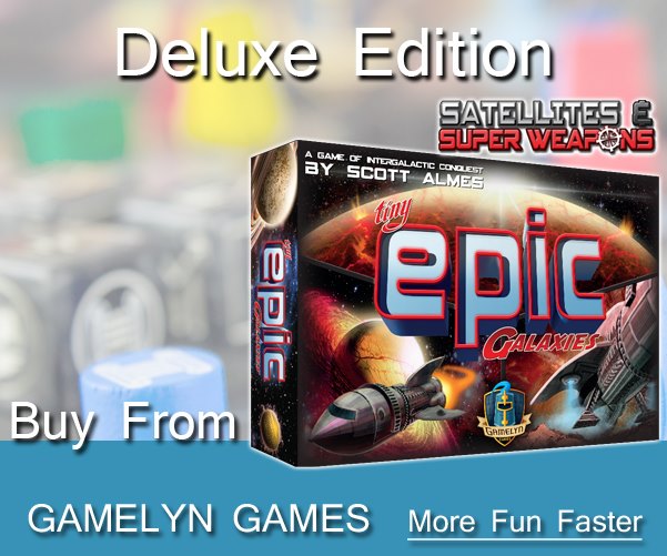 Tiny Epic Galaxies Micro Board Game Gamelyn Games GG501 Mini Galaxy Card 