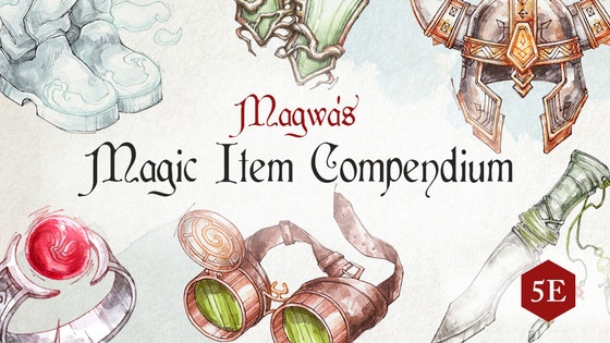 Magwa's Magic Item Compendium: Hardcover