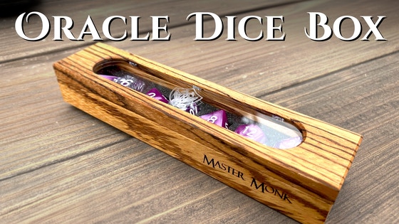 Oracle Dice Box - Master Monk Gaming