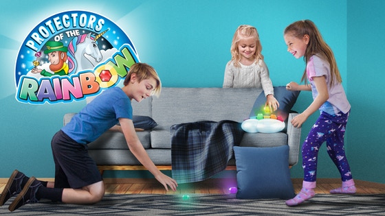 Protectors of the Rainbow: A Glowing Treasure Hunt Game