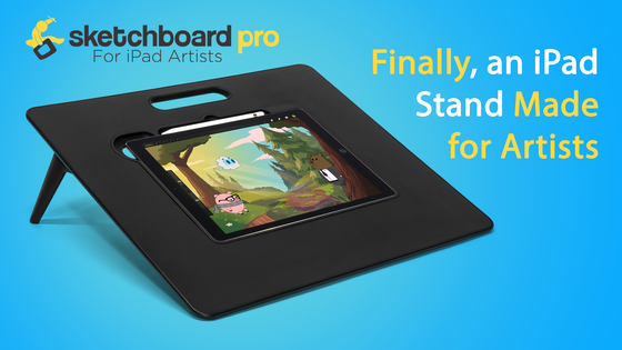 Sketchboard Pro: iPad Stand for Artists