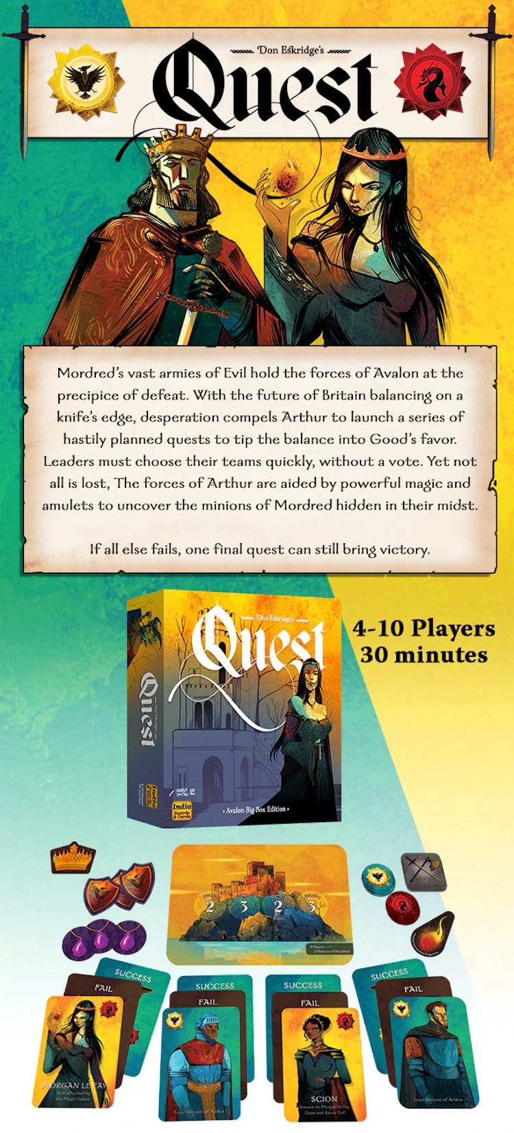 Quest + Avalon Deluxe! Crowd Ox