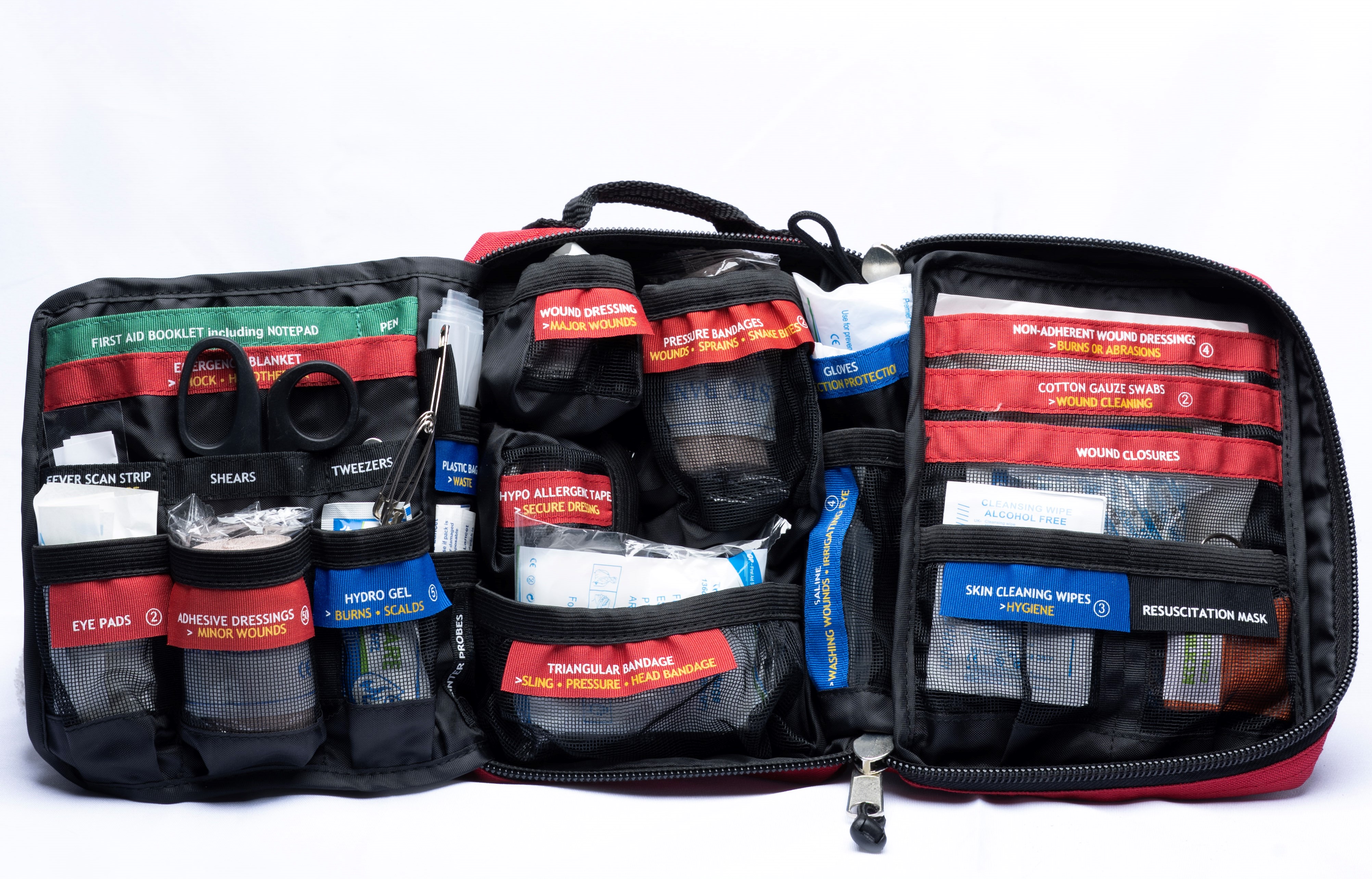 Paramedic Approved First Aid Kits Crowd Ox