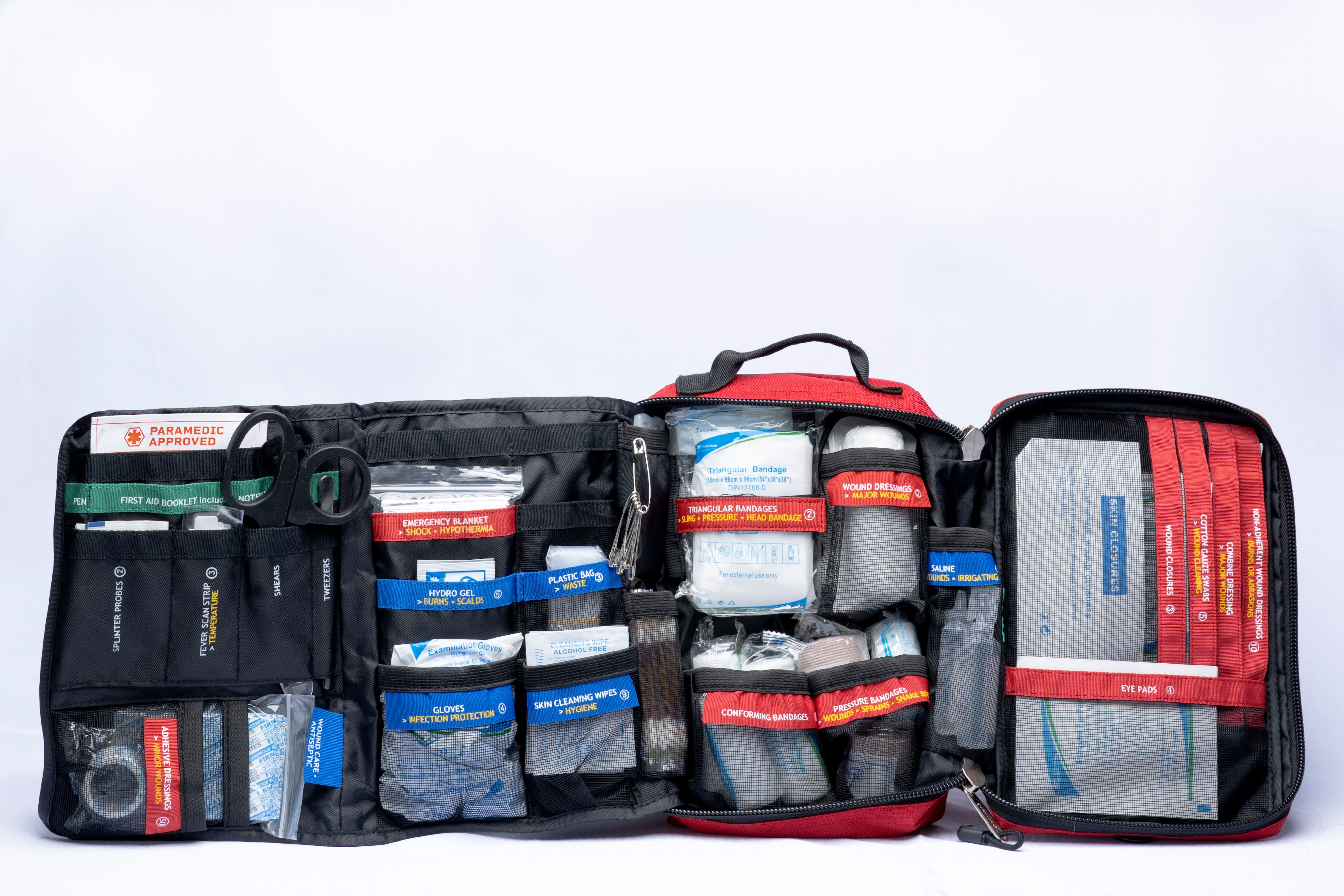 Small/Large Kit Combo Paramedic Approved First Aid Kits Crowd Ox