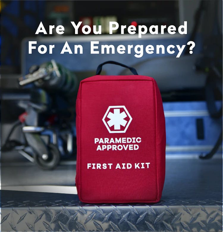 Paramedic Approved First Aid Kits Crowd Ox