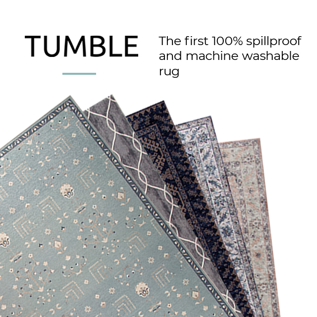 Tumble: The First Spillproof & Washable Rug